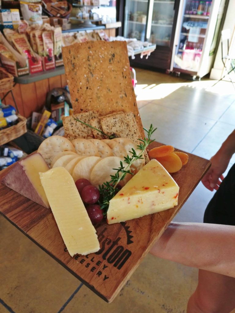 Cheese Platter Gibbston Valley Cheesery