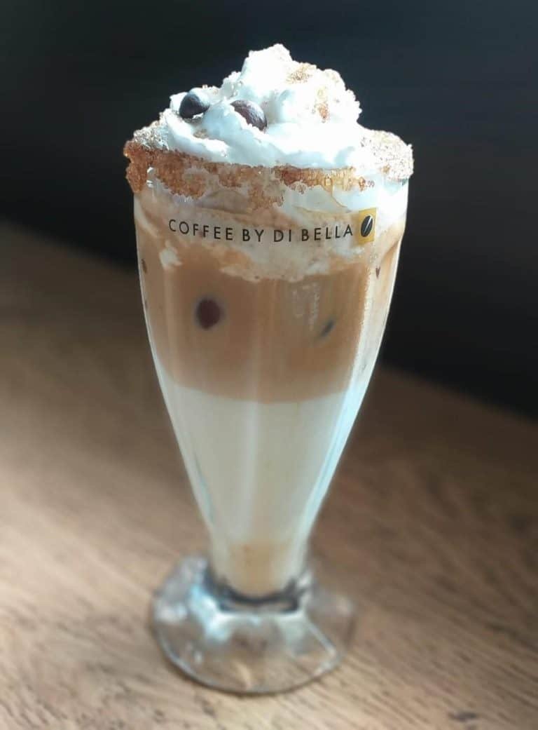 Cold Spanish Latte Coffee By Di Bella