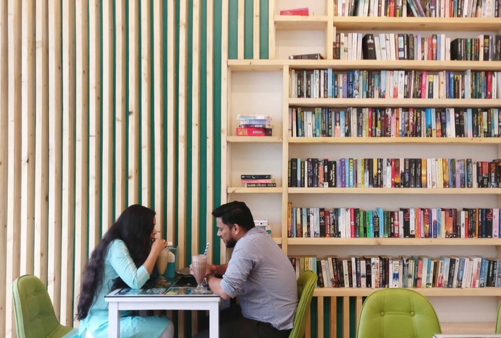 The Nerdy Indian Cafe Smell Books And Good Food