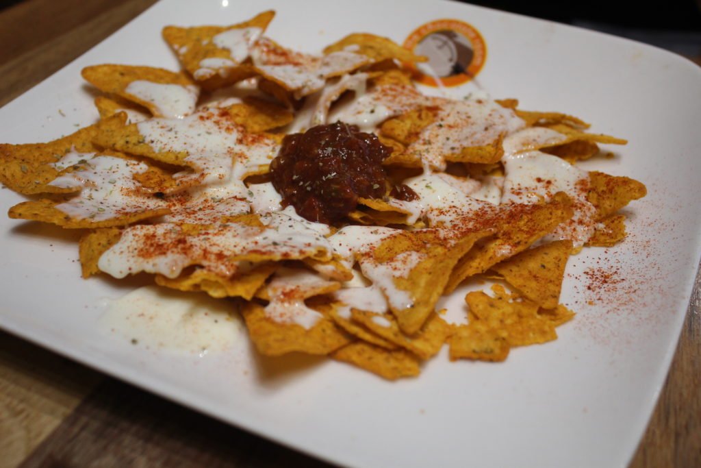 Cheese Salsa Nachos The Chocolate Room