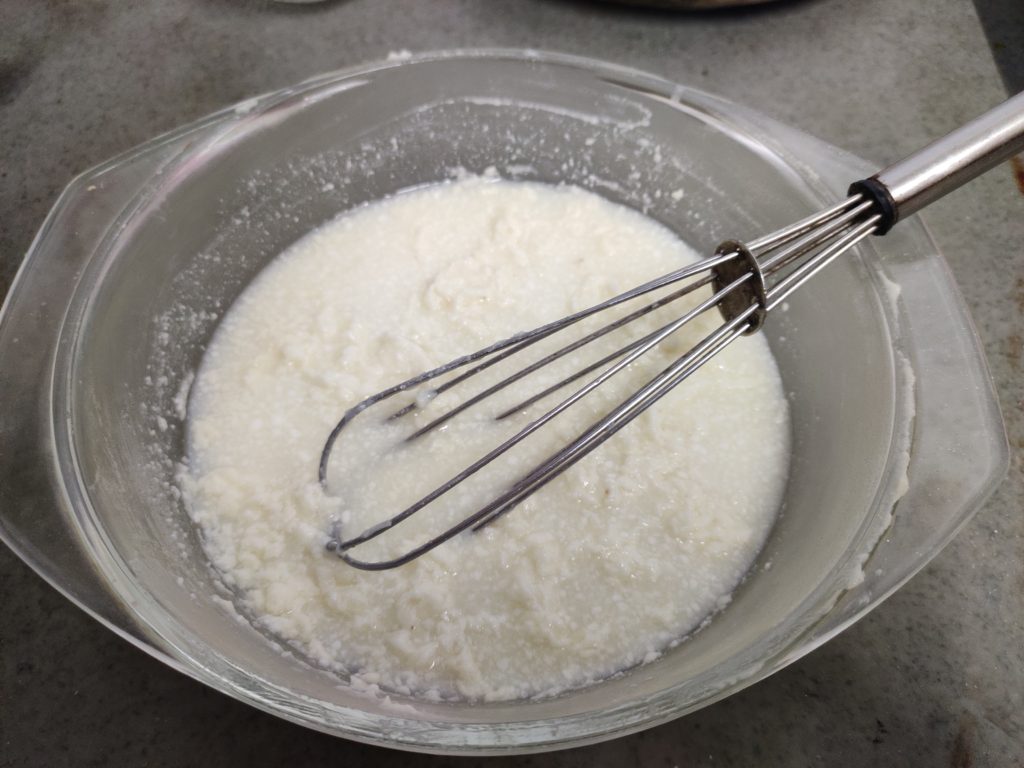 Cake At Home Without Eggs Bowl Batter